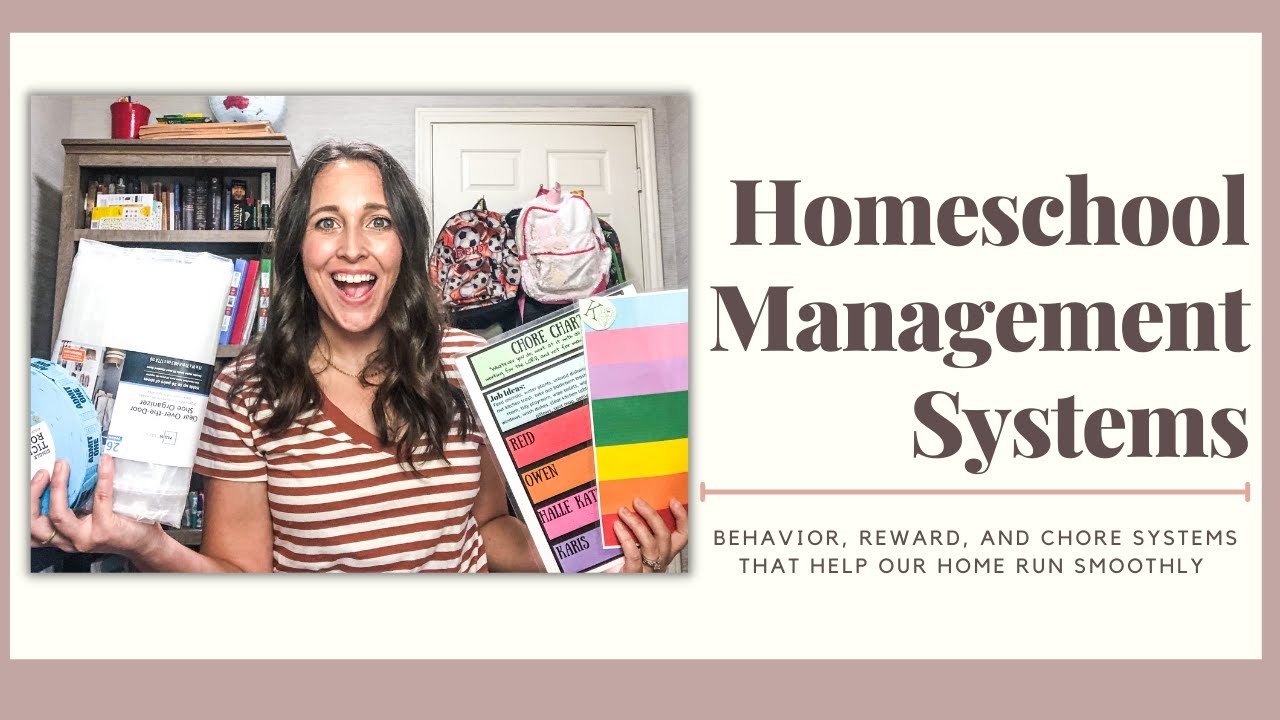 Homeschool Management Systems// Behavior Chart// Homeschool Reward System// Homeschool Chore System