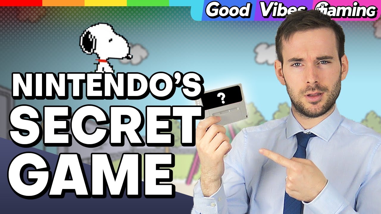 Nintendo Secretly Made a Snoopy Game