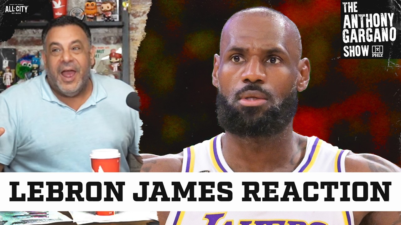 LIVE REACTIONS to LeBron James Coming to Philadelphia! PLAY THE SONG!