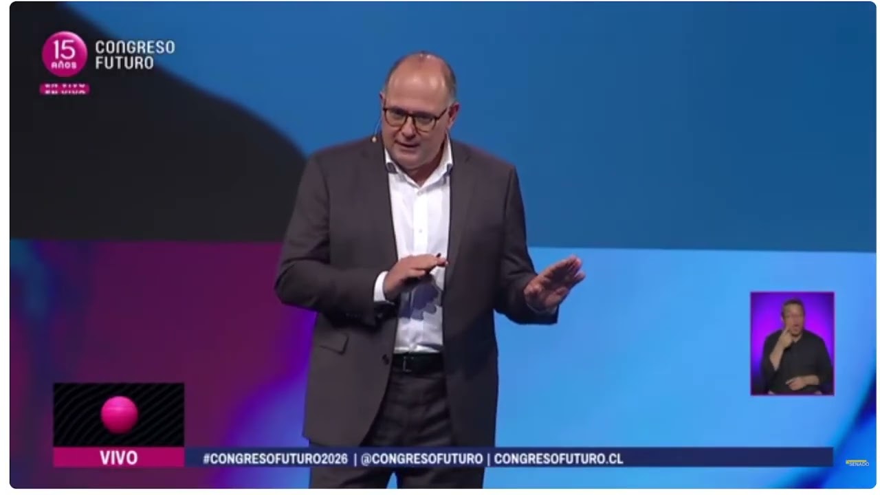 Vicente Huertas, CEO de Indra Group, en Congreso Futuro 2026
