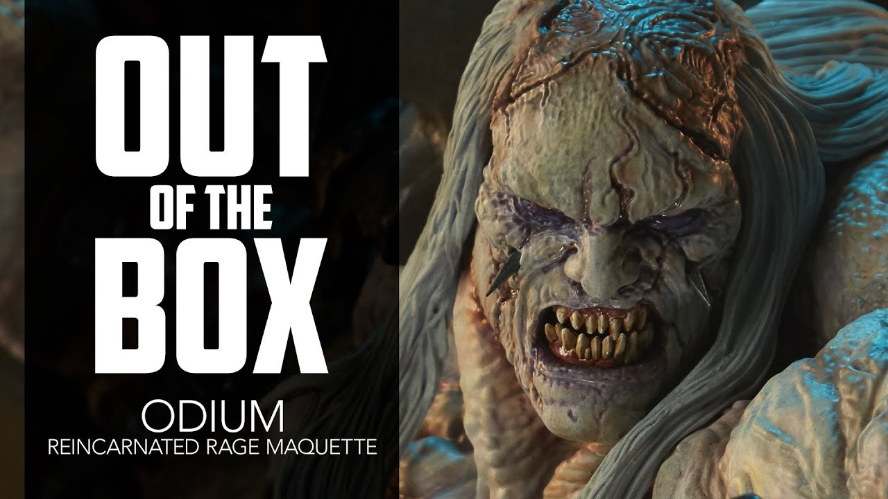 Odium: Reincarnated Rage Maquette Unboxing | Sideshow
