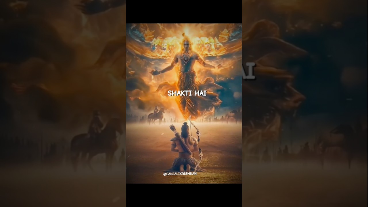 🔥shakti hai bhakti hai. mahabharat song.@SANJALIKRISHNAN