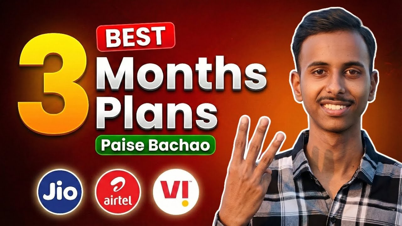 Best 3 Months Unlimited Plans 🔥 Jio, Airtel & Vi Recharge Before Price Hike