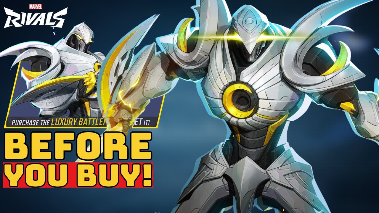 Mecha Moon Knight Skin Showcase | Before You Buy - Marvel Rivals