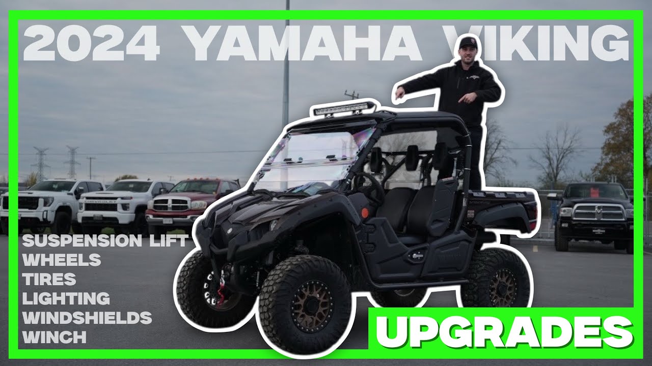 Yamaha Viking 2024 года в тюнинге!