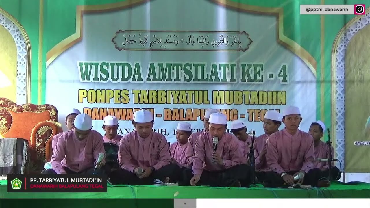 [LIVE] Wisuda Amtsilati Ke-4 PP. Tarbiyatul Mubtadi'in Danawarih - Balapulang - Tegal