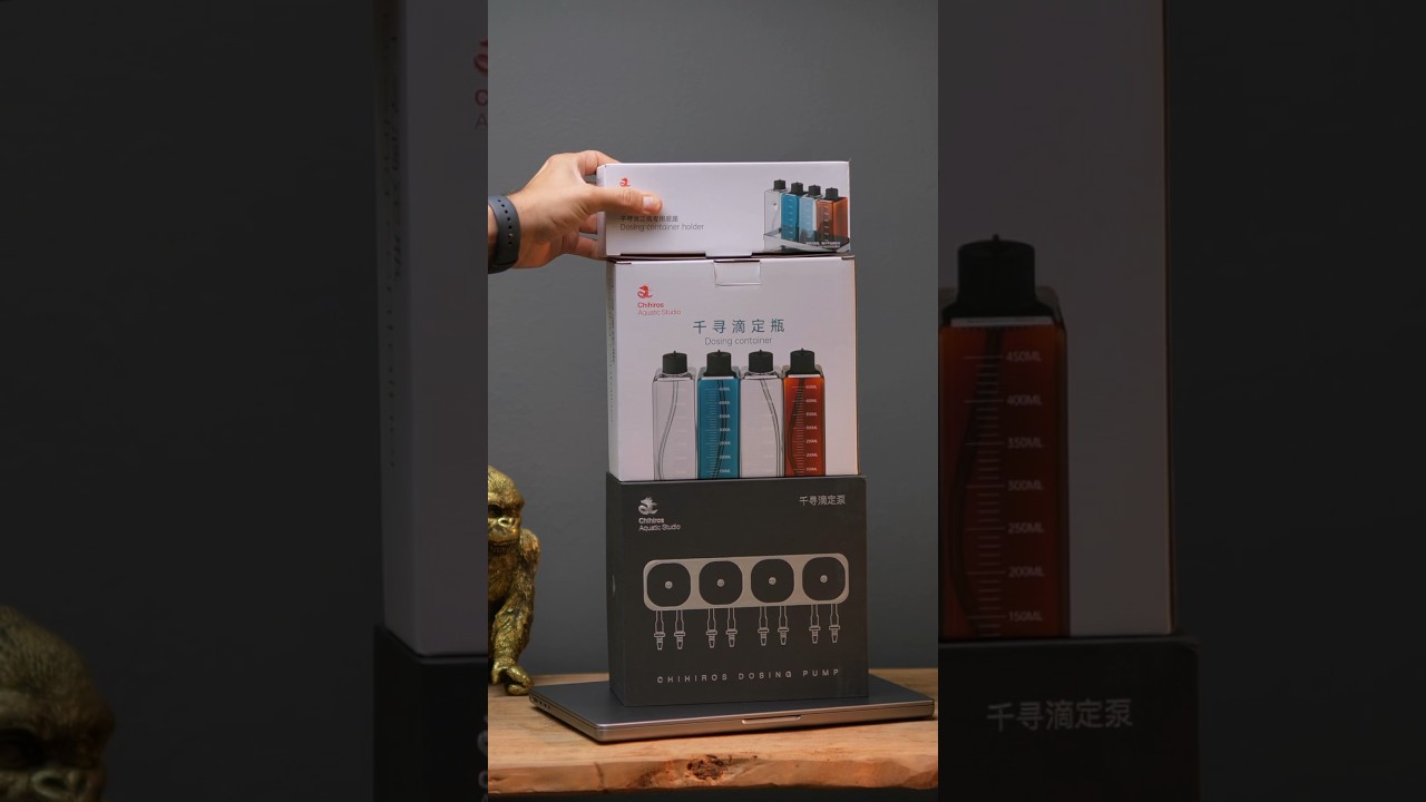 Chihiros high-tech dosing pump setup in 1 minute. 