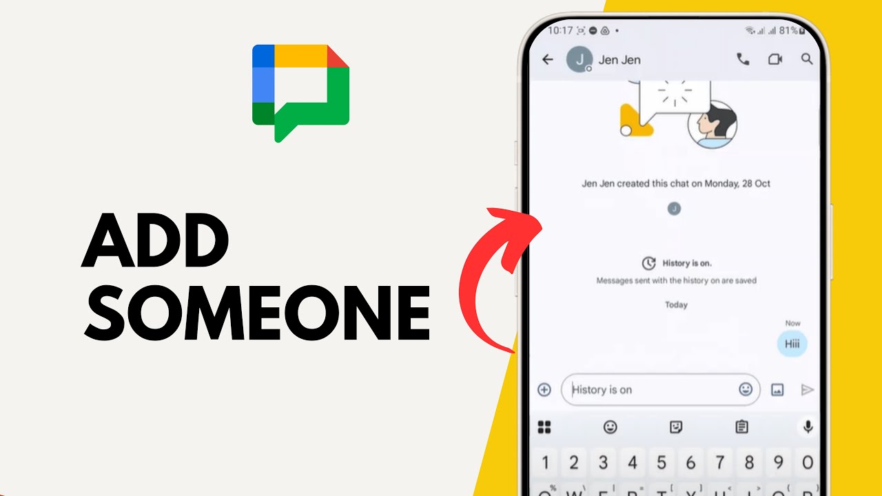 How to Add Someone on Google Chat