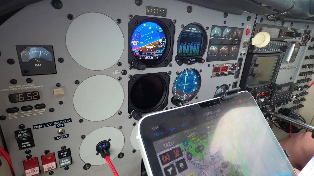 GI 275 TORTURE TEST!!! AHRS Performance with loss of airspeed and GPS.
