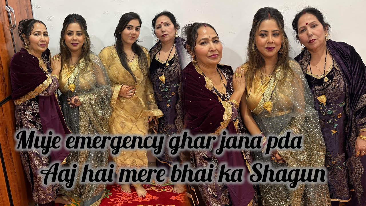 Shaddi mai hogyi health kharab / shagun day dogri shaddi jammu ki #wedding #bhaikishaadi 