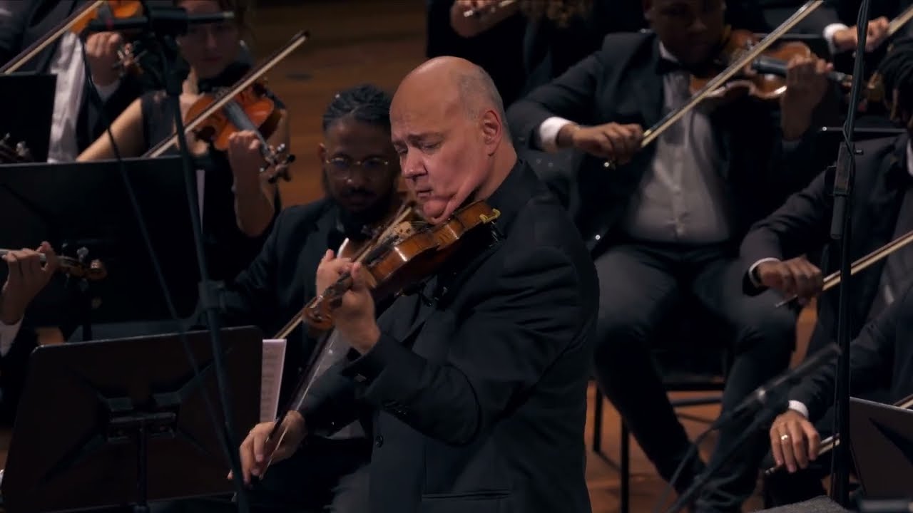 Meditation Thais - Jules M - Solista: Claudio Cruz - Orquestra Sinfônica Jovem do Rio de Janeiro.
