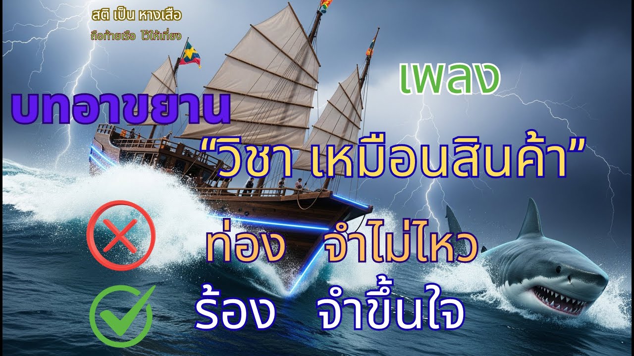 เพลง วิชาเหมือนสินค้า   จากอาขยานสมัยประถม