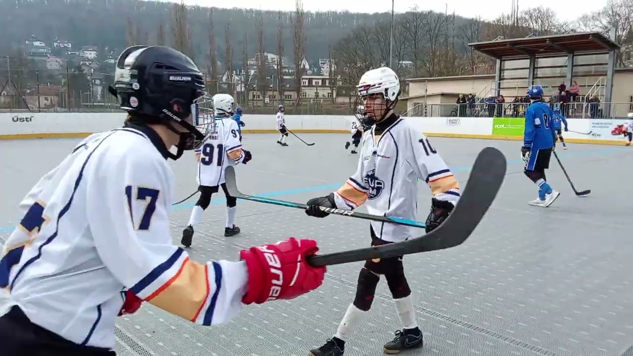 Elba DDM - SK Kelti 2008 starší žáci 1:2 po nájezdech                          1.třetina