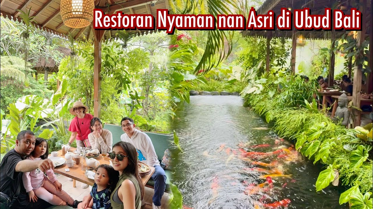 Restaurant Wedja Ubud Bali | Wedja Bali | Cafe Cantik dikelilingi kolam ikan @AyunkanLangkahmu