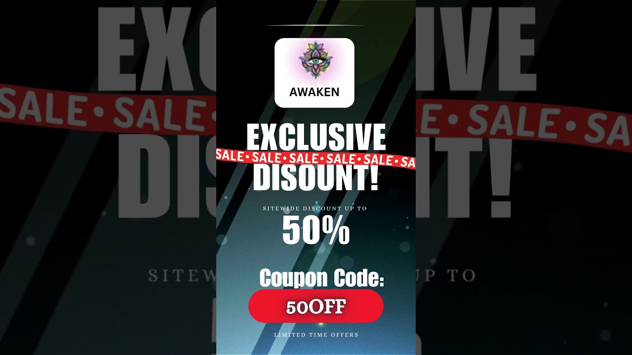Awaken Sitewide Code! #WellnessJourney #HealthSupplements #FeelYourBest #AwakenYourBody #shopnow