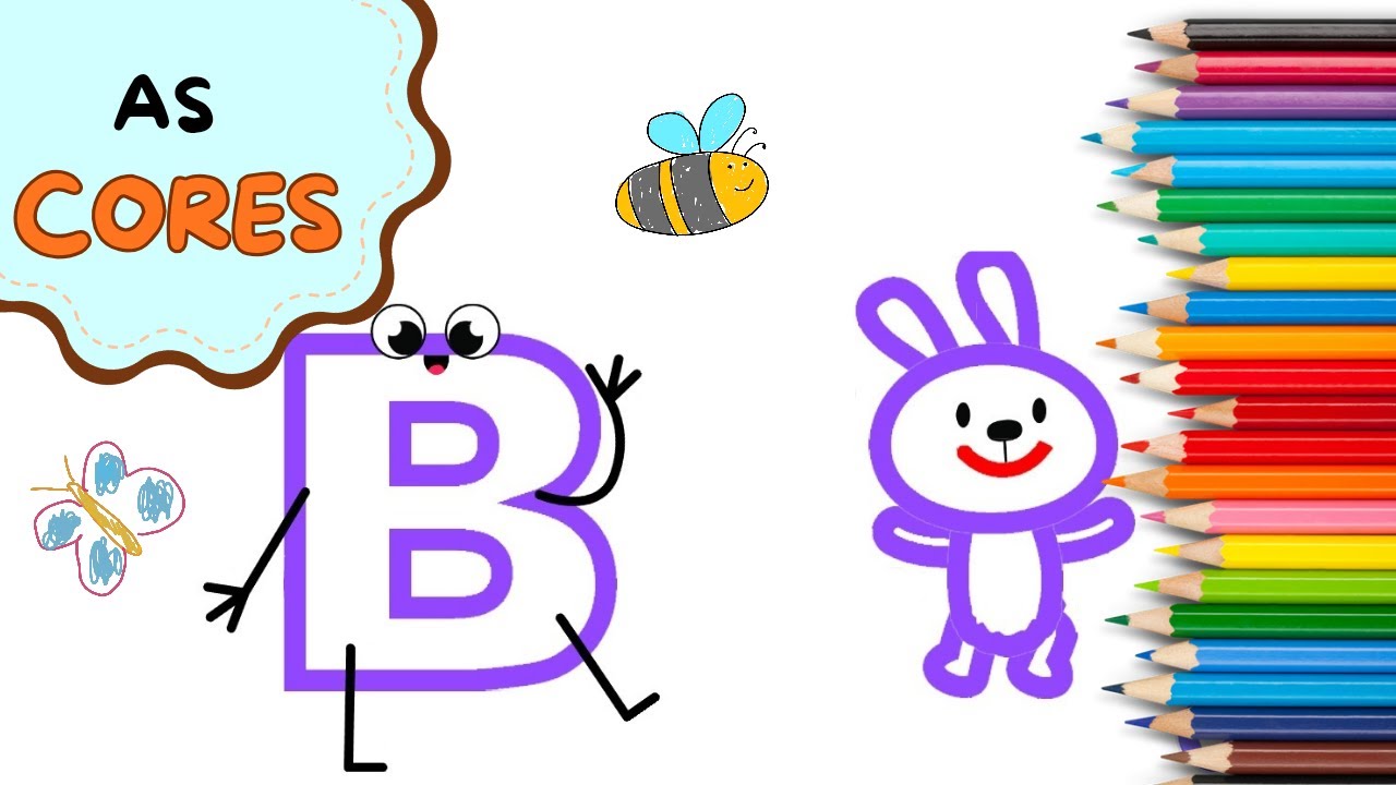 CORES para crianças Aprenderem brincando|Educação infantil