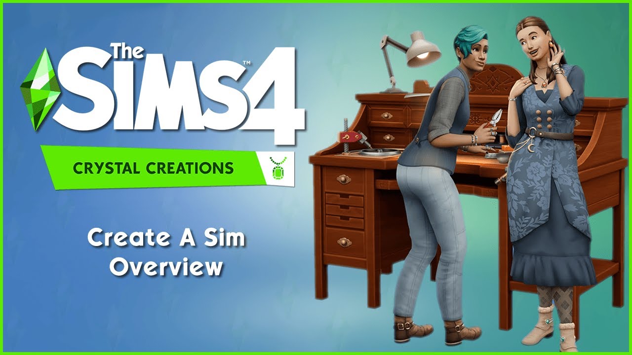The Sims 4 Crystal Creations Create A Sim