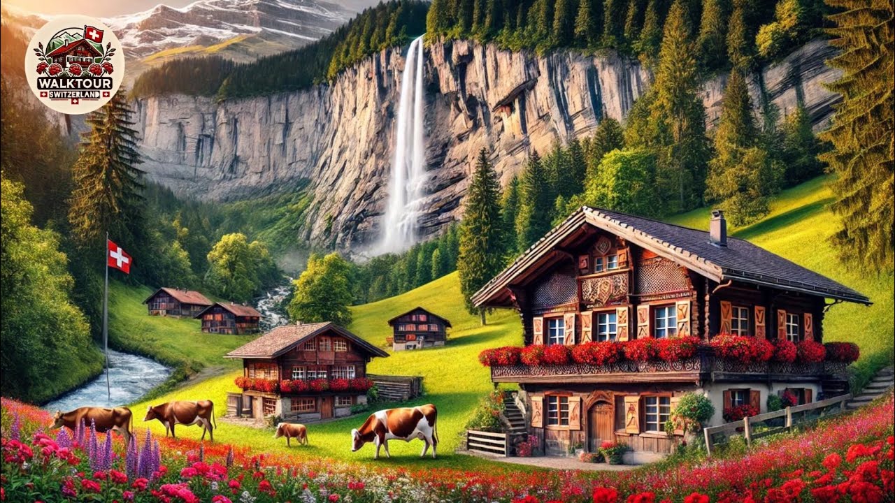 Der St&auml;ubifall in der Schweiz: Ein majest&auml;tischer und traumhafter Wasserfall!🇨🇭