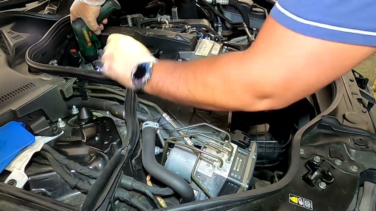 mercedes turbo actuator repair (start to finish)