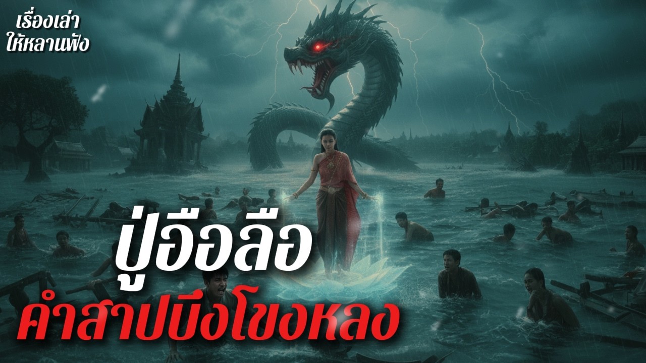 ''ปู่อือลือ'' คำสาปบึงโขงหลง และพญานาค  เรื่องเล่าให้หลานฟัง