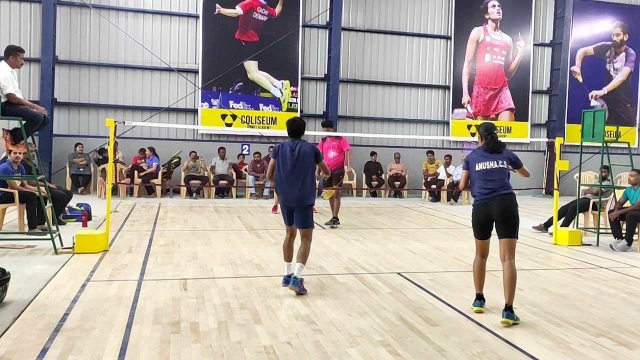 DHILEPAN ANUSHA C S vs SANIA HARI VIGNESH Finals Mixed Doubles Coliseum Badminton Tournament 2021
