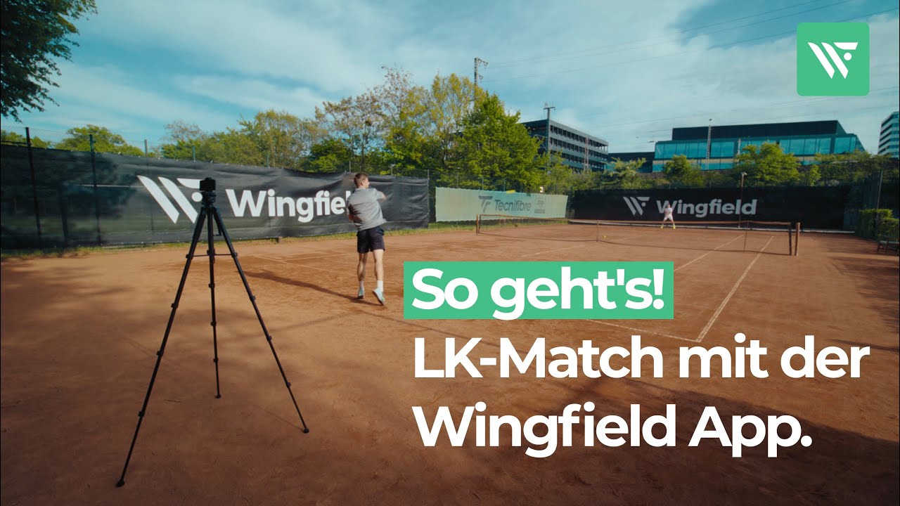 So spielst Du ein LK-Match mit der Wingfield App