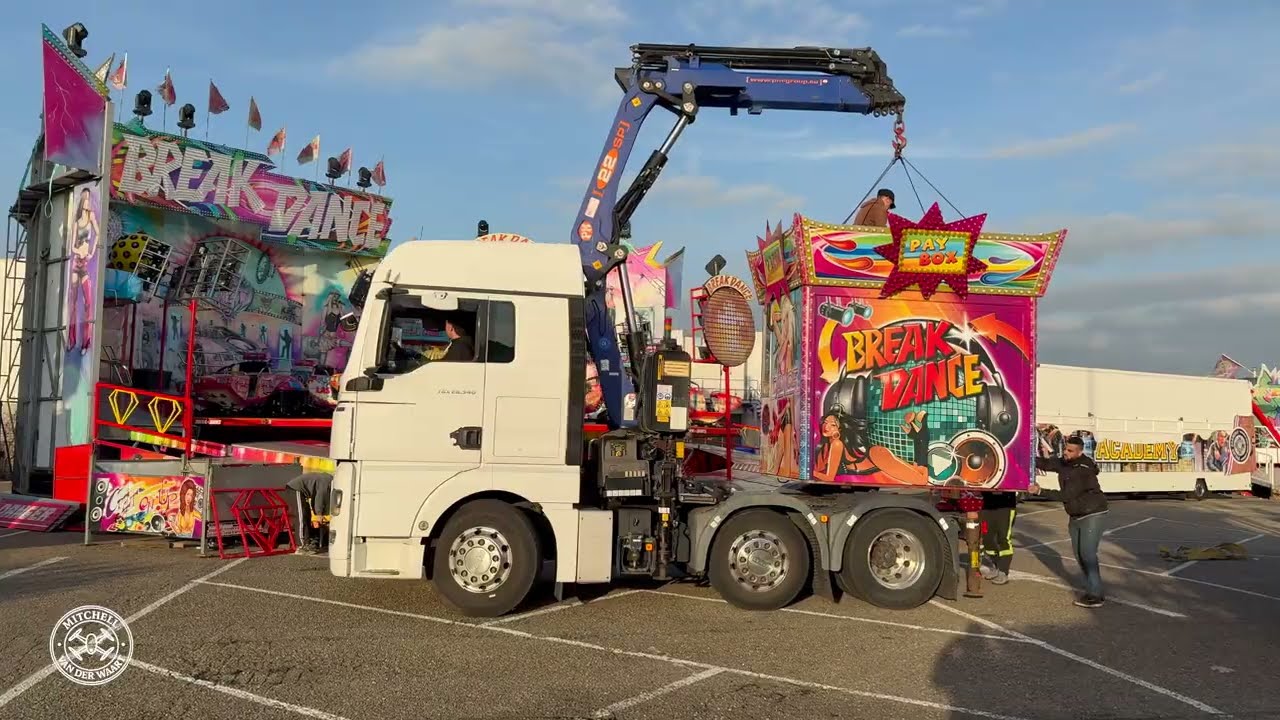 KERMIS BEVERWIJK 2026 | TRANSPORT & OPBOUW DEEL 2