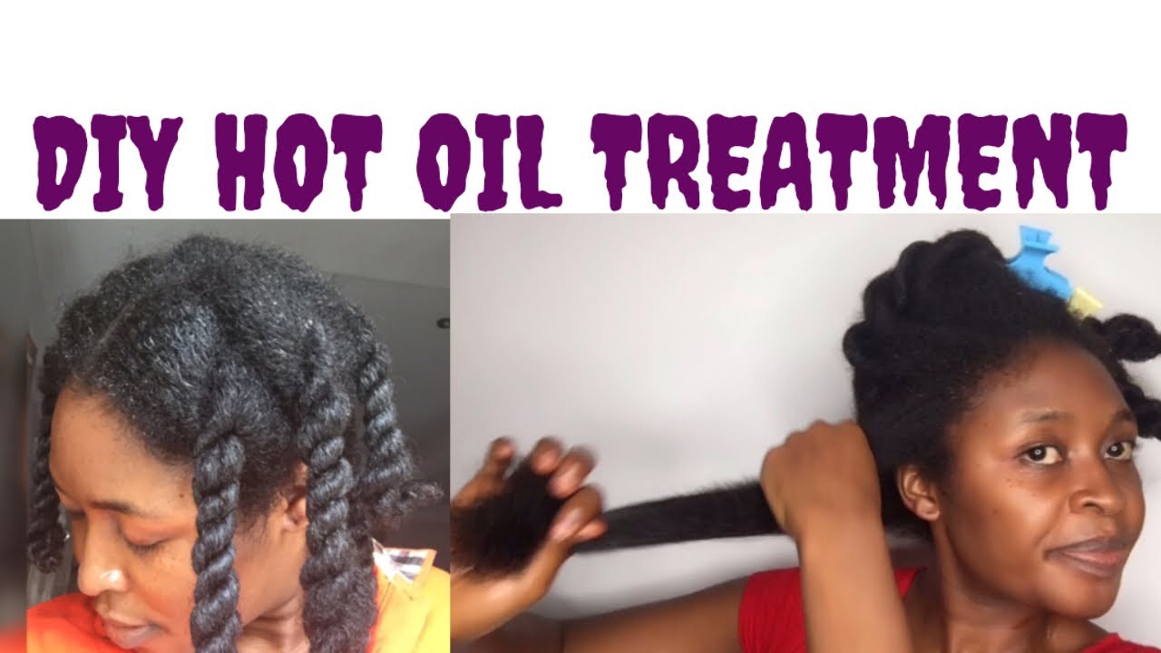 DIY: Hot Oil Treatment || Strengthens Hair || Treats Dry Scalp And More...