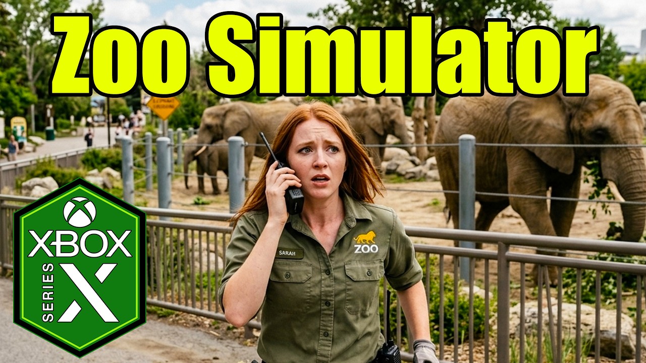 Zoo Simulator Xbox Series X Gameplay [Optimized]