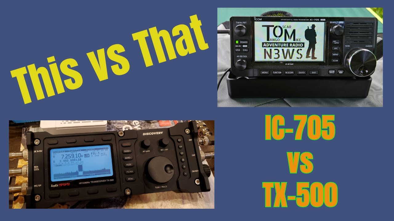 TX-500 OR the ICOM IC-705
