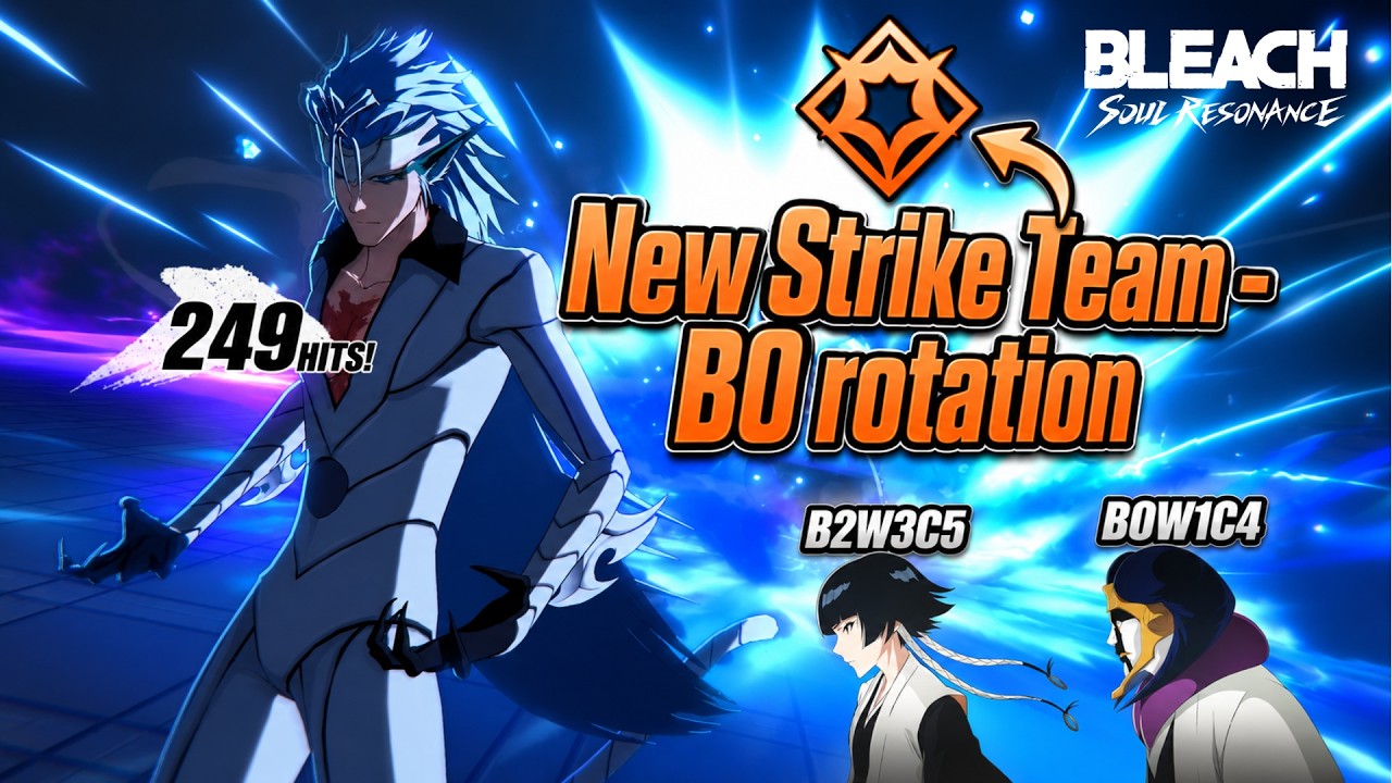 NEW GRIMMJOW B0 ROTATION - BLEACH SOUL RESONANCE