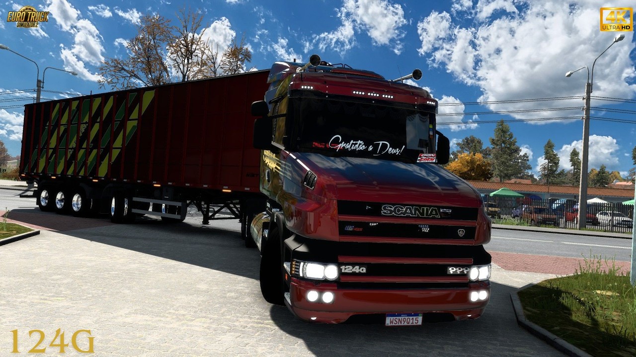 ETS2 1.57 | Realistic Driving | Scania 124G BICUDA by WS | POV 4K ULTRA HD | #est2