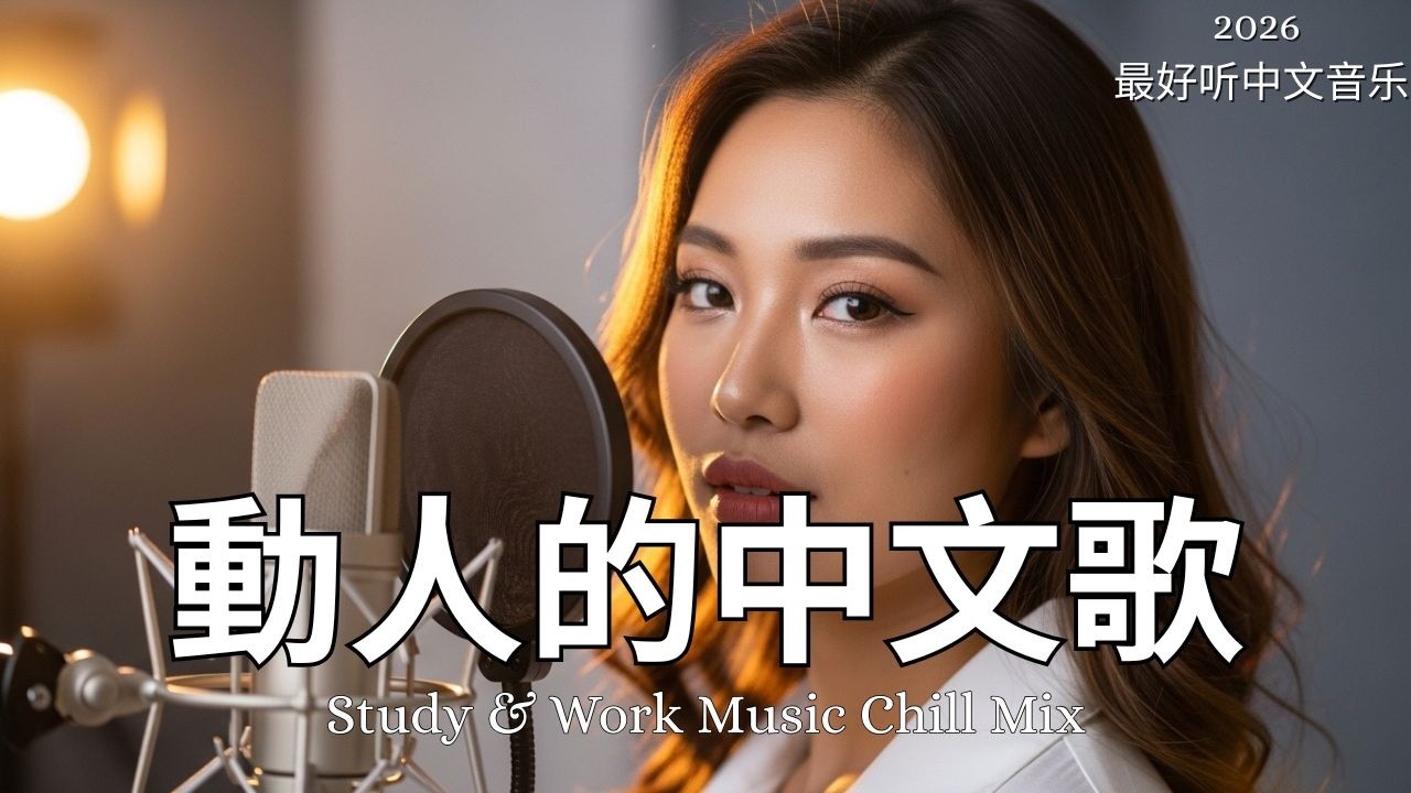 【2026最好聽中文音樂】動人抒情歌單｜讀書、工作與放鬆的絕佳音樂｜温暖寒冬的音乐 Study & Work Music Chill Mix | #BGM #專注讀書 #放鬆工作 #工作音樂 #情歌