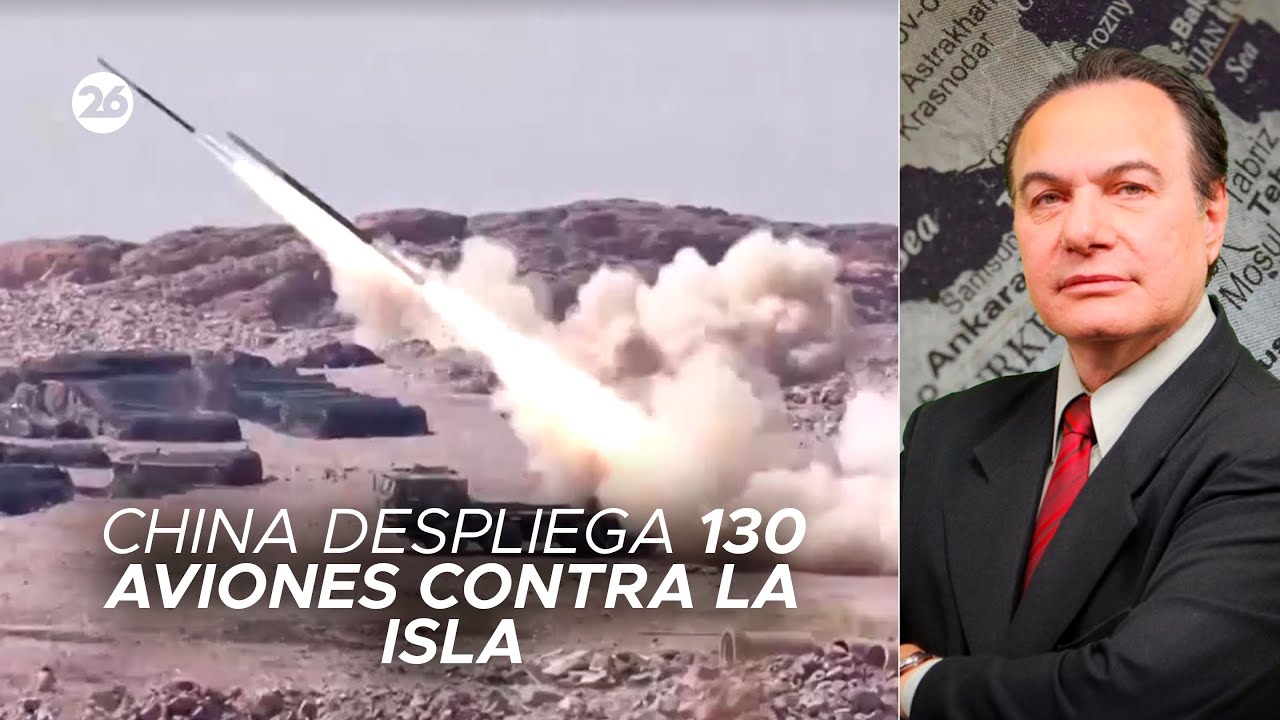 🚨 TENSIÓN EN ASIA | China lanza cohetes de largo alcance hacia Taiwán | El análisis de Manuel Castro