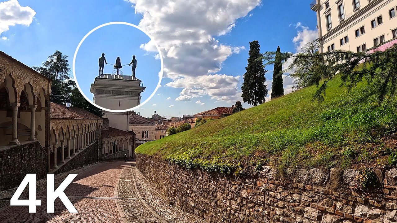 Relaxing Walk in Udine, Italy | Elegant Architecture & Relaxing Ambience | 4K