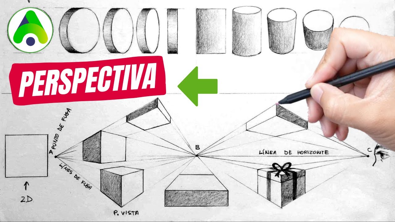 CÓMO DIBUJAR EN PERSPECTIVA - Tutorial Para Principiantes