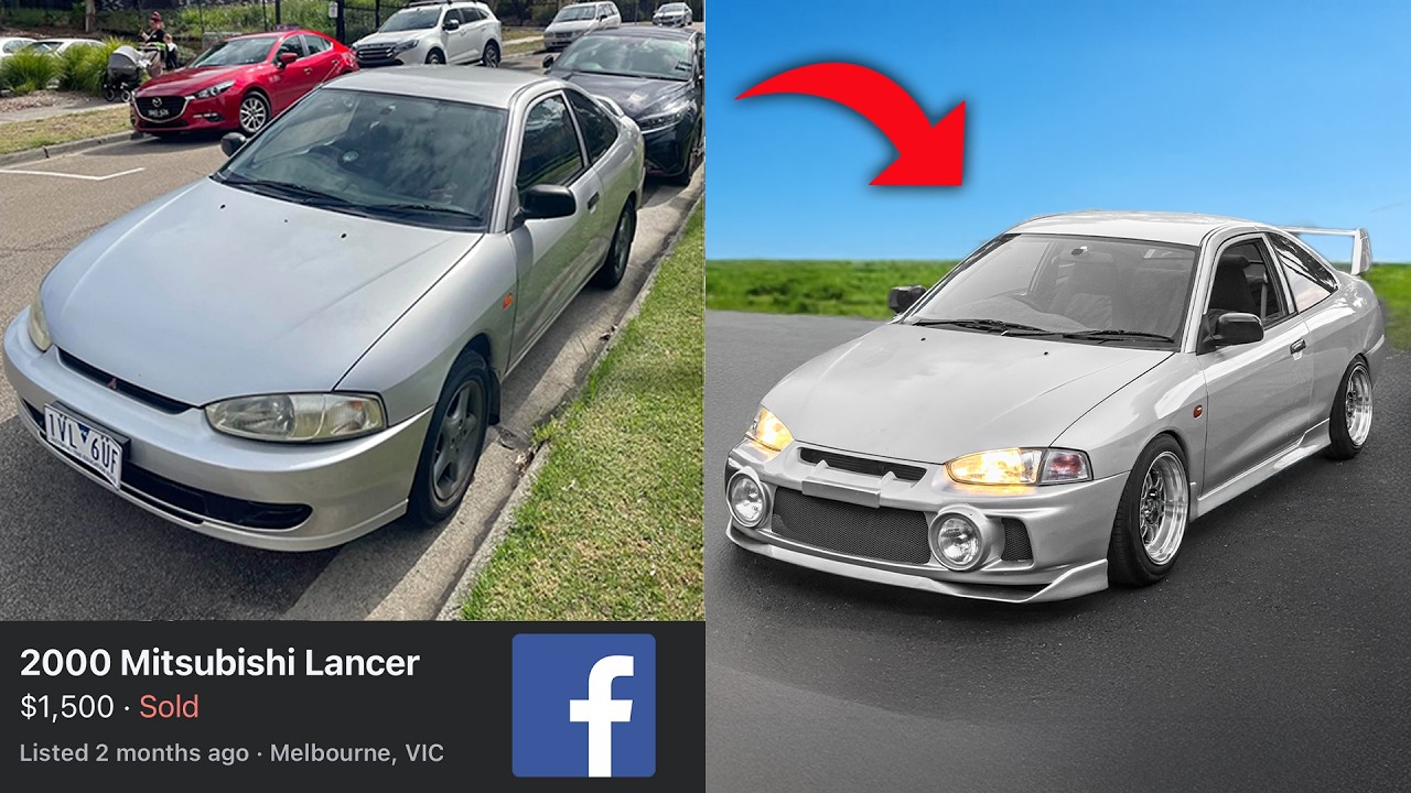 I Turned a $1500 Mitsubishi into a EVO COUPE!