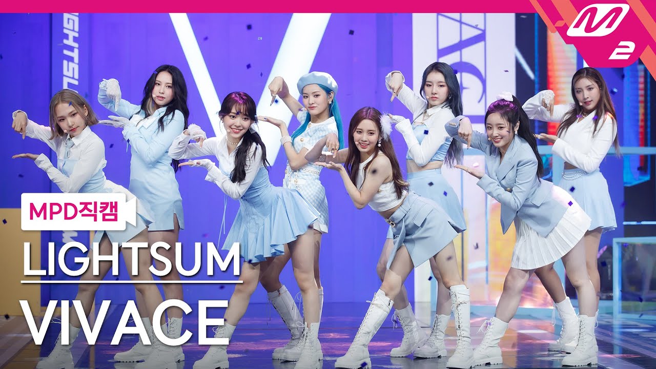 [MPD직캠] 라잇썸 직캠 8K 'VIVACE' (LIGHTSUM FanCam) | @MCOUNTDOWN_2021.10.14