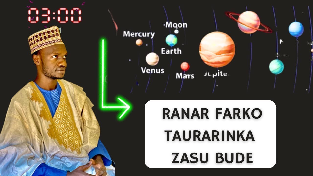 A RANAR FARKO TAURARINKA ZASU BUDE DA IZNIN ALLAH
