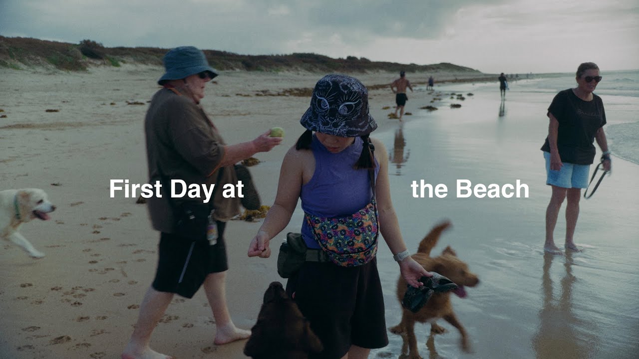 Ep 29. Miso's first day at the beach (Shot on iPhone 15 Pro with my free LUT)