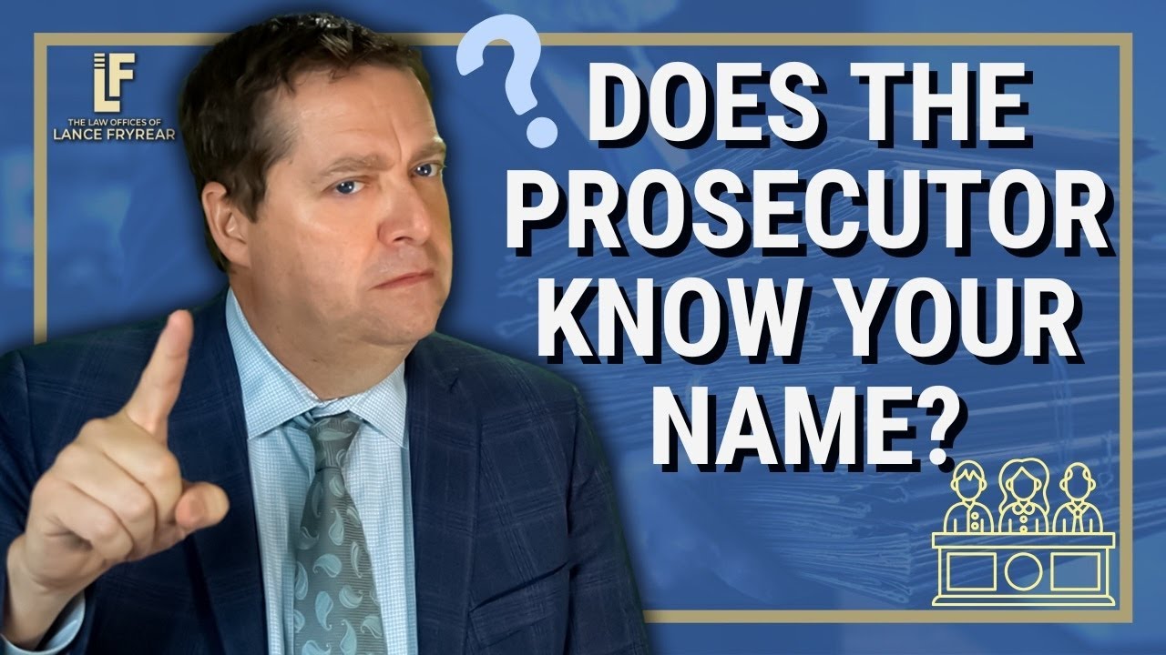 Why You Want to be a Stranger to Prosecutors (Are They Out to Get You?) | Washington State Attorney