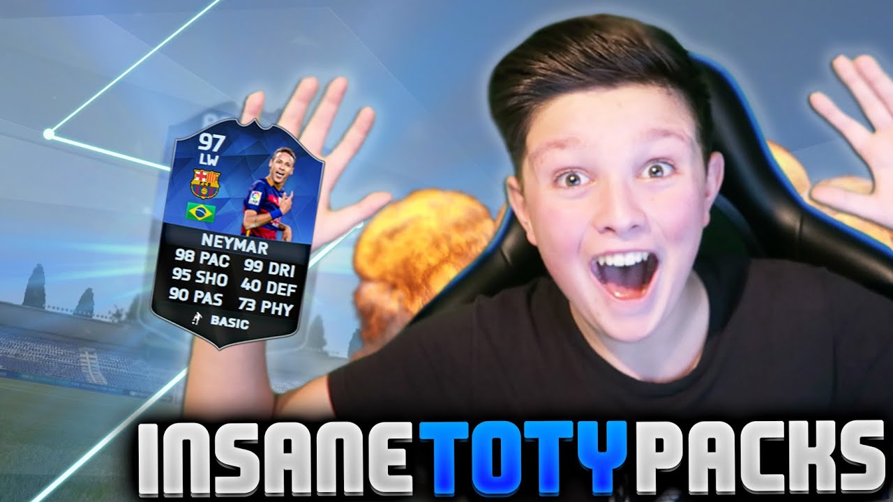OMFG!! 2 EPIC TOTY PLAYERS + INFORM BALE! - THE BEST FIFA 16 TOTY PACK OPENING EVER! WOW!