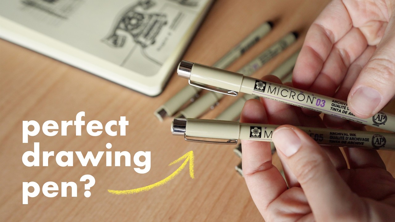 Ranking all Micron pens from BEST to WORST!