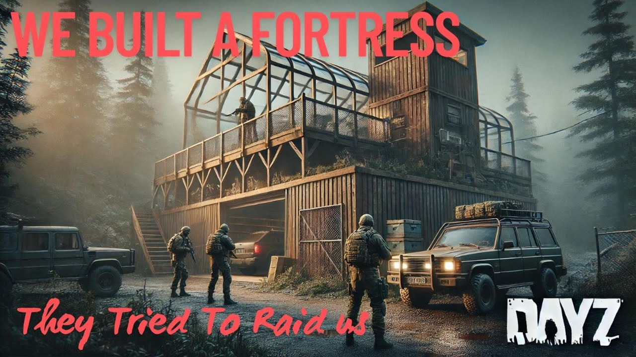 They Tried to Raid Us... But Our Fortress Was TOO STRONG! (DayZ PvP Base)