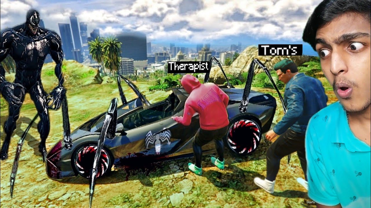 GTA 5 RP : We Stole VENOM'S CAR From VENOM !! MALAYALAM