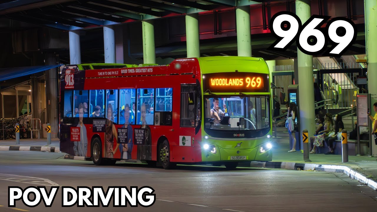 [Tower Transit] POV - SG3045P on Service 969 - Volvo B5LH MCV