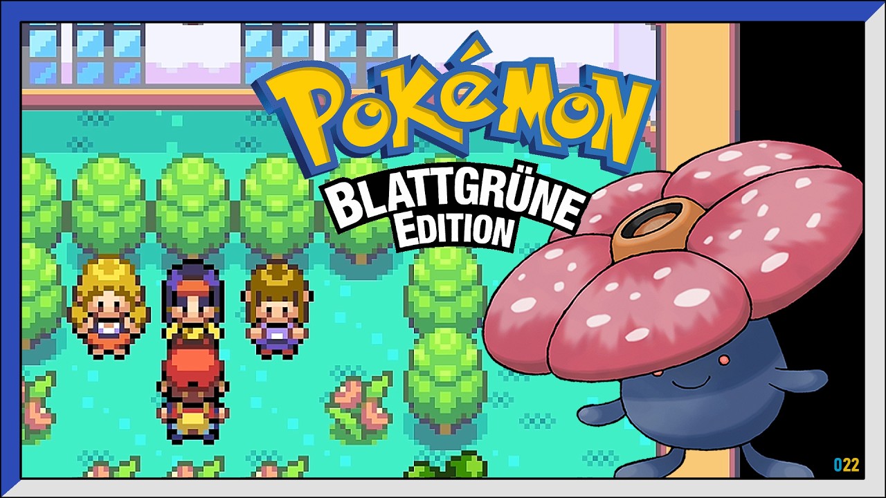 Pokemon Blattgrün [022] Kampf gegen Arenaleiterin Erika [Deutsch] Let's Play Pokemon Blattgrün