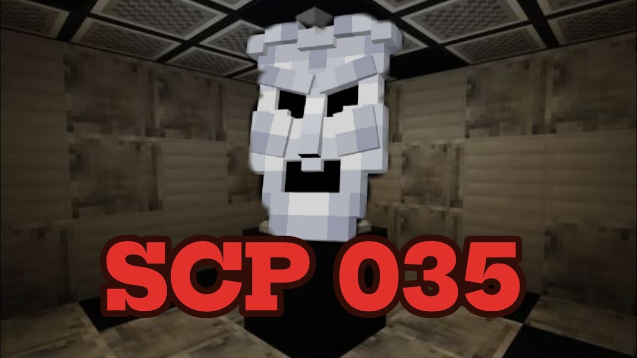 МАЙНКРАФТ SCP 035 МАСКА