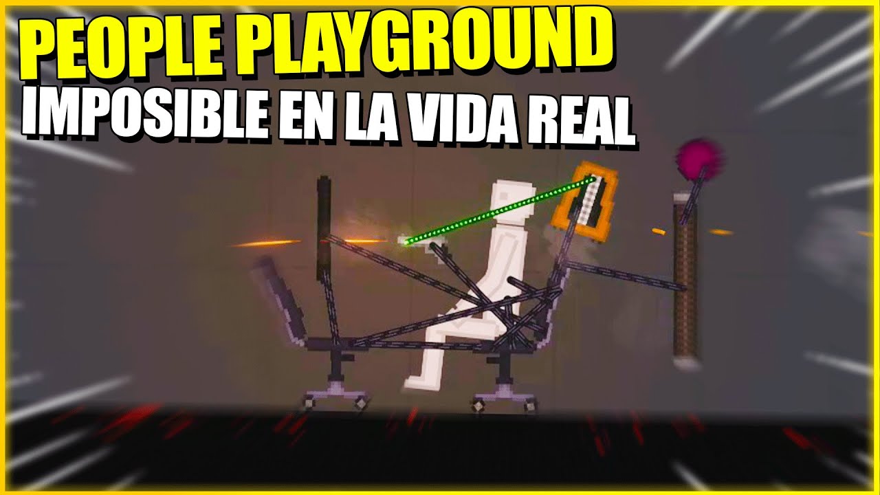 ¡Este VEHÍCULO ROMPE LAS Leyes de la Física!- PEOPLE PLAYGROUND | Gameplay Español