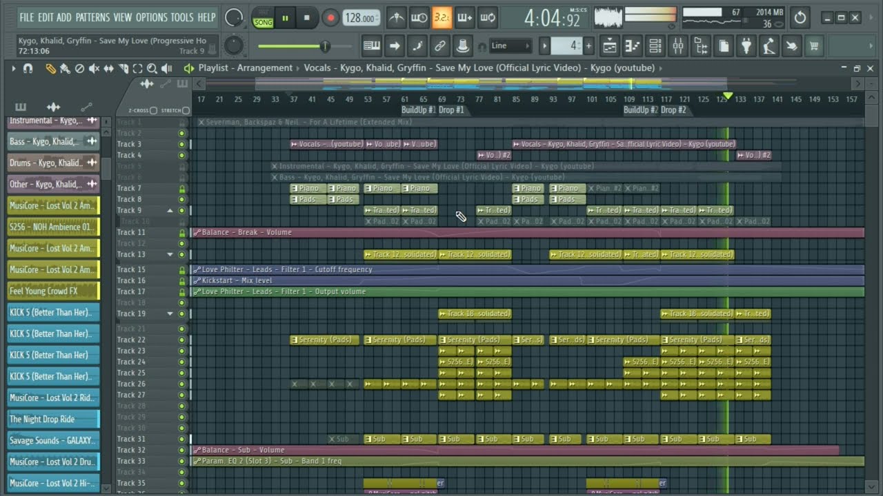 Kygo, Khalid, Gryffin - Save My Love [Progressive House Remix]